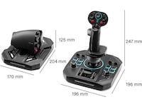 Thustmaster SOL-R 4 HOTAS Ratt og pedaler