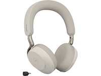 Jabra Evolve3 75 Link390c MS stereo (varm grå) Trådløse hodesett