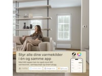Mill Smart WiFi gulvtermostat 2-pack (polarhvit) Tilbehør til varme