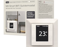 Mill Smart WiFi gulvtermostat 2-pack (polarhvit) Tilbehør til varme