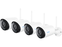Reolink Argus Eco trådløst utendørs overvåkingskamera 4-pack Overvåkningskameraer