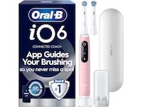 Oral-B iO6 elektrisk tannbørste (rosa) Tilbehør til tannpleie