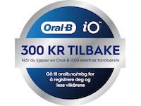 Oral-B iO9 elektrisk tannbørste duo-pakke (svart og rosa) Tilbehør til tannpleie