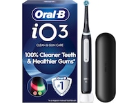 Oral-B iO3 elektrisk tannbørste (svart) Tilbehør til tannpleie