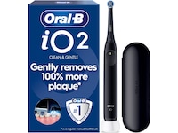 Oral-B iO 2 elektrisk tannbørste (Night Black) Tilbehør til tannpleie