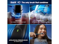 Oral-B iO 2 elektrisk tannbørste (Night Black) Tilbehør til tannpleie