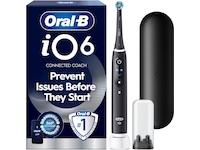 Oral-B iO6 elektrisk tannbørste (svart) Tilbehør til tannpleie