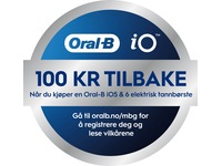 Oral-B iO5 elektrisk tannbørste (rosa) Tilbehør til tannpleie