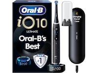 Oral-B iO10 elektrisk tannbørste (svart) Tilbehør til tannpleie