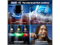 Oral-B iO10 elektrisk tannbørste (svart) Tilbehør til tannpleie