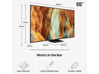 Samsung 55" QN70F Neo QLED 4K Mini LED smart-TV (2025) -B-Grade Demo TV/projektor