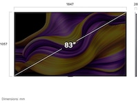 LG 83" G5 AI 4K OLED Smart TV (2025) 20 - 49 tommer TV