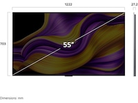 LG 55" G5 AI 4K OLED Smart TV (2025) 20 - 49 tommer TV