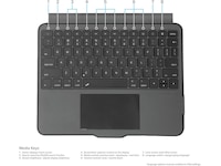 Targus iPad 10,9/11/Air 11" (M2/M3) VersaVu Tastaturdeksel (sort) -B-Grade Demo annet i PC & nettbrett
