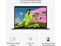 MacBook Air 15" M5 (2026) 512GB (midnatt) PC - Bærbar / laptop