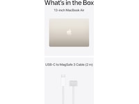 MacBook Air 13" M5 (2026) 1TB (stjerneskinn) PC - Bærbar / laptop