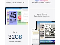 MacBook Air 15" M5 (2026) 1TB (sølv) PC - Bærbar / laptop