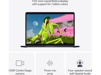 MacBook Air 13" M5 (2026) 1TB (midnatt) PC - Bærbar / laptop