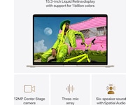 MacBook Air 15" M5 (2026) 1TB (stjerneskinn) PC - Bærbar / laptop