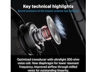 Sennheiser HD660S 2 åpne hodetelefoner, over-ear (sort) -B-Grade Demo headset
