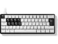 Pulsar PCMK 3 HE 60 tastatur, ISO nordisk, Hall-effekt (hvit) -B-Grade Demo tastatur