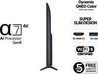 LG 50'' QNED7E AI 4k Smart TV 50QNED7EA6B (2025) -B-Grade Demo TV/projektor