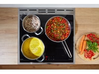 Gorenje GEC6D60WPB glasskeramisk komfyr (hvit) -B-Grade Demo komfyr & stekeovn