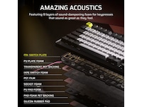 Corsair MAKR PRO 75 gamingtastatur Hall-effekt -B-Grade Demo tastatur