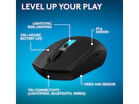 Logitech G305 X SUPERLIGHT Trådløs Gamingmus (sort) Gamingmus