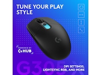 Logitech G305 X SUPERLIGHT Trådløs Gamingmus (sort) Gamingmus