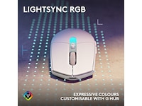 Logitech G305 X SUPERLIGHT Trådløs Gamingmus (hvit) Gamingmus