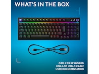 Logitech G316 X 98 Gamingtastatur (sort) Gamingtastatur