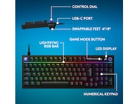 Logitech G316 X 98 Gamingtastatur (sort) Gamingtastatur