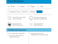 HP LaserJet Pro 3202dw laserskriver -B-Grade Demo skrivere