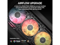 Corsair Frame 4000D LCD RS Performance midi tower (sort) -B-Grade Demo annet i datautstyr