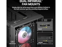 Corsair Frame 4000D LCD RS Performance midi tower (sort) -B-Grade Demo annet i datautstyr