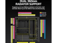 Corsair Frame 4000D LCD RS Performance midi tower (sort) -B-Grade Demo annet i datautstyr
