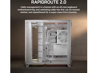 Corsair AIR 5400 RS-R ARGB Triple Chamber Mid Tower (hvit) -B-Grade Demo annet i datautstyr
