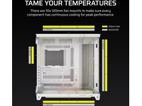 Corsair AIR 5400 RS-R ARGB Triple Chamber Mid Tower (hvit) -B-Grade Demo annet i datautstyr