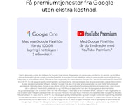 Google Pixel 10a 128GB (lavendel) Mobiltelefoner