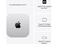 Mac mini M6 (2026) 512GB Stasjonær PC