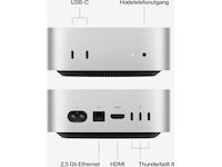 Mac mini M6 (2026) 256GB Stasjonær PC