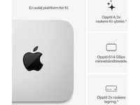 Mac Studio M5 Max (2026) 512GB Stasjonær PC