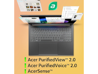 Acer Aspire 16 AI 16" WUXGA OLED Copilot+ PC -B-Grade Demo bærbar PC