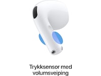 Apple AirPods 5 med trådløst ladeetui (hvit) Ørepropper