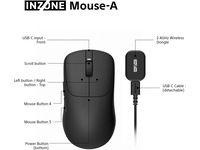 Sony INZONE Mouse-A Trådløs Gamingmus -B-Grade Demo mus