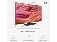 Samsung 43" QN90F Neo QLED 4K mini LED smart-TV (2025) -B-Grade Demo TV/projektor