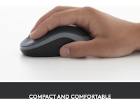 Logitech M185 Trådløs Mus Blå Mus