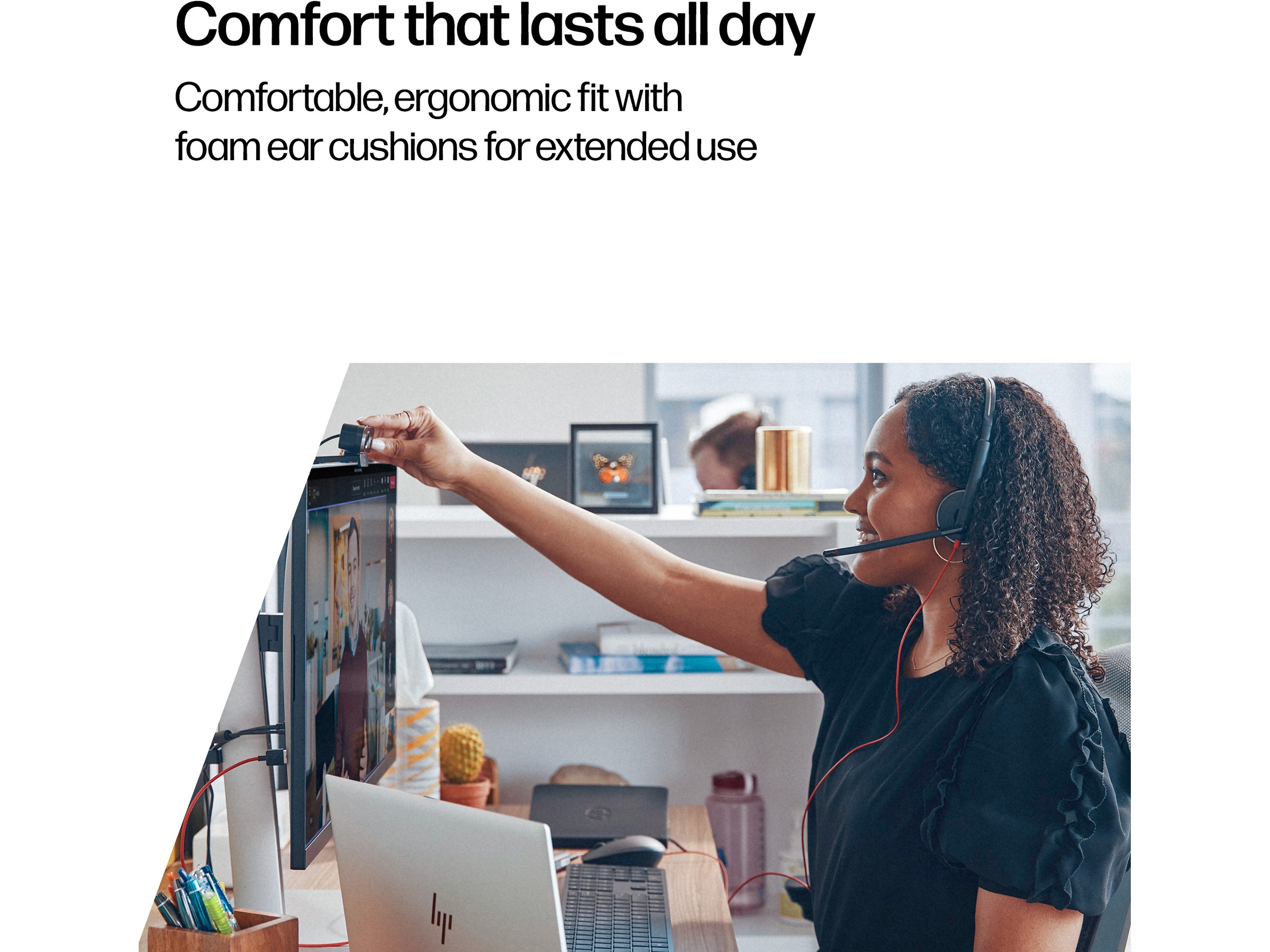 Poly Blackwire MS 3320 USB-C Headset Kablede hodesett