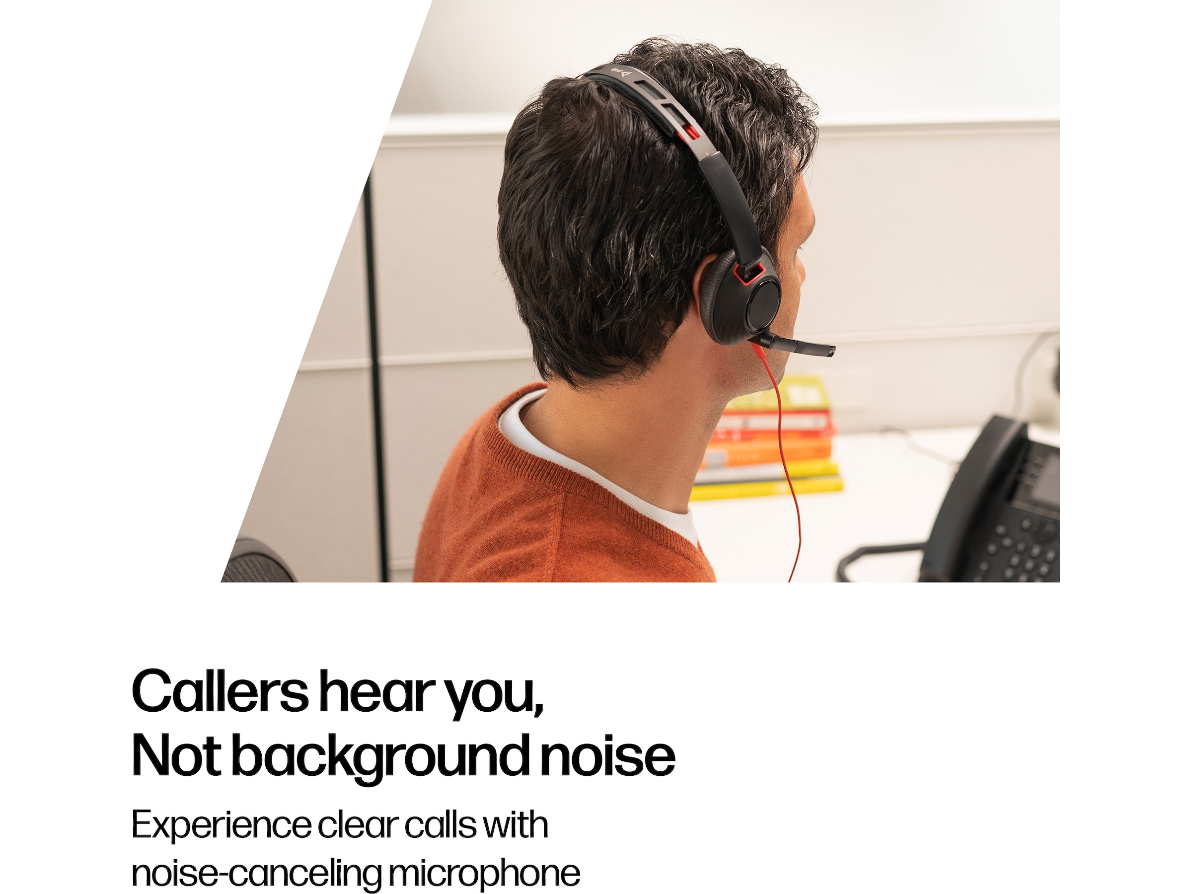 Poly Blackwire 5220 MS Teams USB-C Headset Kablede hodesett